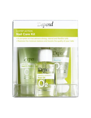 Depend O2 Nail Care 3-Step Action Nail Care Starter Kit product photo