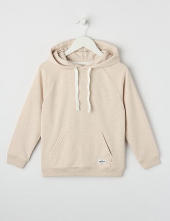 Mac & Ellie Raglan Hoodie, Stone product photo