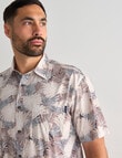 Logan Reed Short Sleeve Shirt, Taupe product photo View 04 S