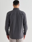 Logan Max Long Sleeve Shirt, Charcoal product photo View 02 S