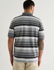 Logan Pearson Short Sleeve Polo Shirt, Black product photo View 02 S