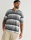 Logan Pearson Short Sleeve Polo Shirt, Black product photo View 05 S