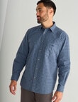 Logan Lampo Long Sleeve Shirt, Denim product photo