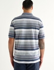 Logan Pearson Short Sleeve Polo Shirt, Navy product photo View 02 S