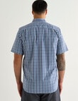 Line 7 Jace Short Sleeve Shirt, Navy product photo View 02 S