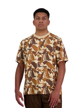 Canterbury Force All Over Print T-Shirt, Brown product photo