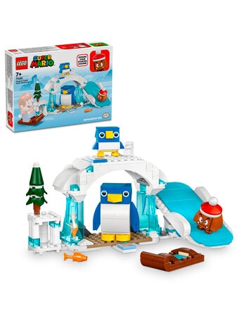 LEGO Super Mario Penguin Family Snow Adventure Expansion Set, 71430 product photo