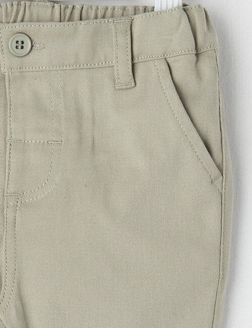 Teeny Weeny All Dressed Up Chino Pants, Olive product photo View 03 L