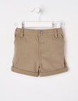 Teeny Weeny Woven Shorts, Khaki product photo