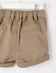 Teeny Weeny Woven Shorts, Khaki product photo View 02 S