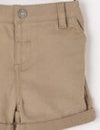 Teeny Weeny Woven Shorts, Khaki product photo View 03 S