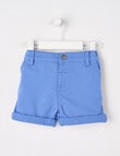 Teeny Weeny Woven Shorts, Periwinkle product photo