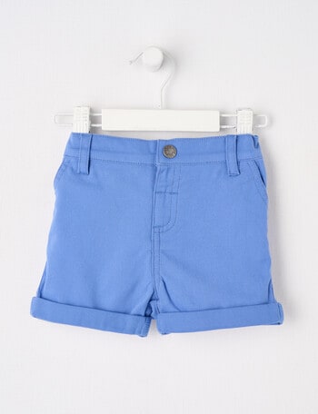 Teeny Weeny Woven Shorts, Periwinkle product photo