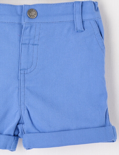 Teeny Weeny Woven Shorts, Periwinkle product photo View 03 L