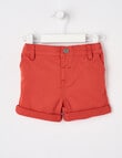 Teeny Weeny Woven Shorts, Red product photo