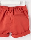 Teeny Weeny Woven Shorts, Red product photo View 02 S