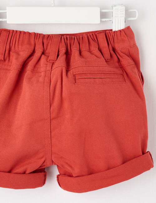 Teeny Weeny Woven Shorts, Red product photo View 02 L