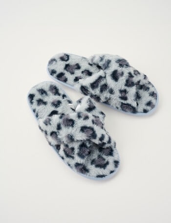 Zest Animal Crossover Slides, Grey Blue product photo