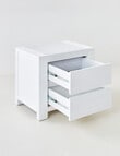 LUCA Bodhi Bedside Table, White product photo View 06 S