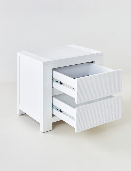 LUCA Bodhi Bedside Table, White product photo View 06 L