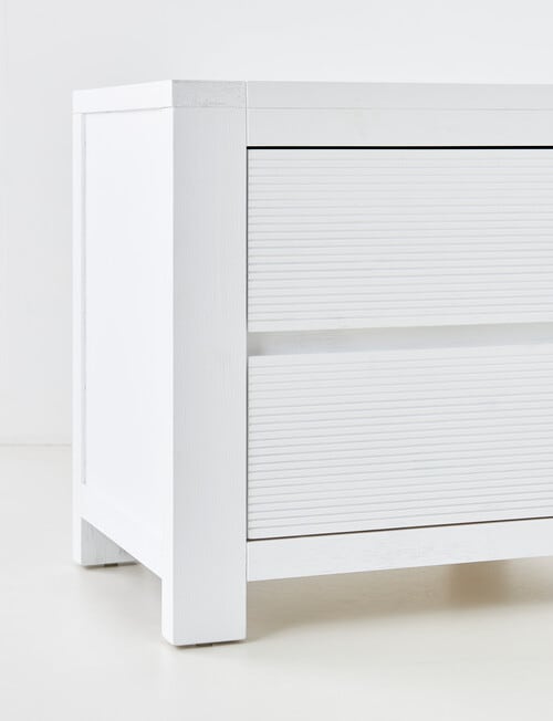 LUCA Bodhi Bedside Table, White product photo View 07 L