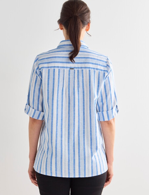 Line 7 Sun Daze Shirt, Blue product photo View 02 L