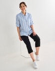 Line 7 Sun Daze Shirt, Blue product photo View 03 S