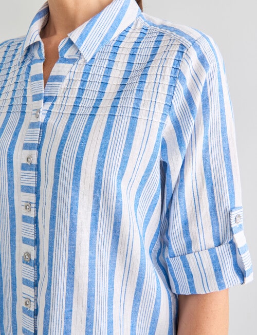 Line 7 Sun Daze Shirt, Blue product photo View 04 L