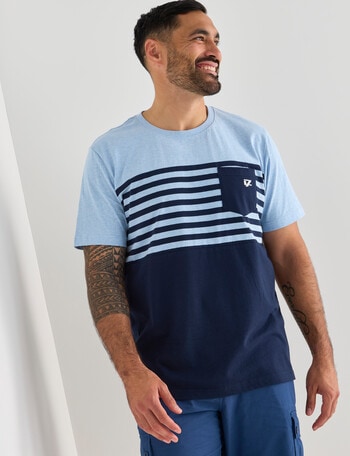 Line 7 Easton Short Sleeve Tee, Light Blue product photo