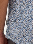 Kauri Trail Print Short Sleeve Shirt, White product photo View 06 S