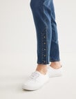 Ella J 7/8th Pull-On Jeans, Indigo product photo View 04 S