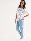 Ella J 7/8th Pull-On Jeans, Vintage product photo View 03 S