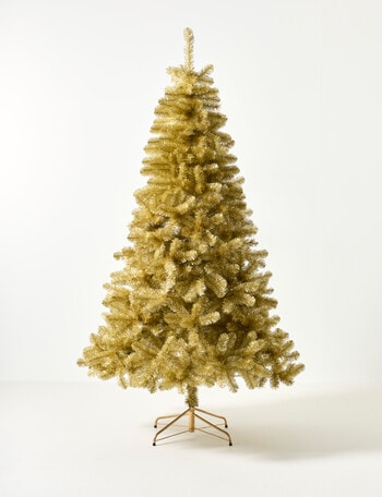 Christmas Shop Faux Champagne Tree, 7ft, Gold Tone product photo