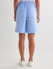 Zest Essential Linen Knee Short, Chambray product photo View 02 S