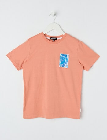 No Issue Short Sleeve Tee Tokyo Floral, Orange product photo