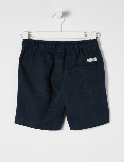 Mac & Ellie Linen Short, Navy product photo View 02 L