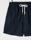 Mac & Ellie Linen Short, Navy product photo View 03 S