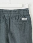 Mac & Ellie Linen Short, Petrol product photo View 03 S