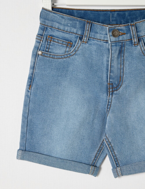 Mac & Ellie Denim Short, Light Blue product photo View 03 L