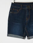 Mac & Ellie Denim Short, Dark Blue product photo View 03 S