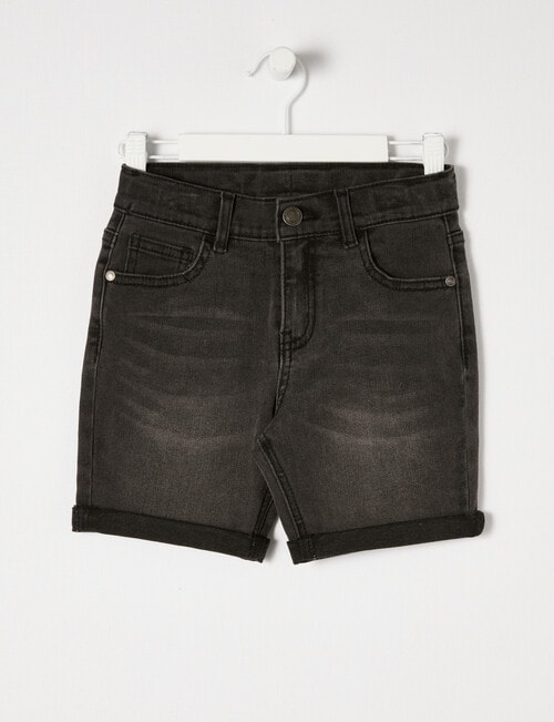 Mac & Ellie Denim Short, Black product photo