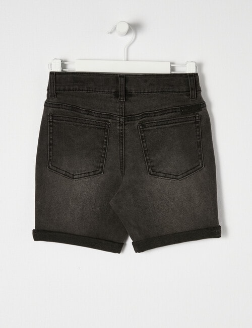 Mac & Ellie Denim Short, Black product photo View 02 L