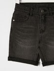 Mac & Ellie Denim Short, Black product photo View 03 S