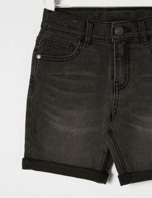 Mac & Ellie Denim Short, Black product photo View 03 L