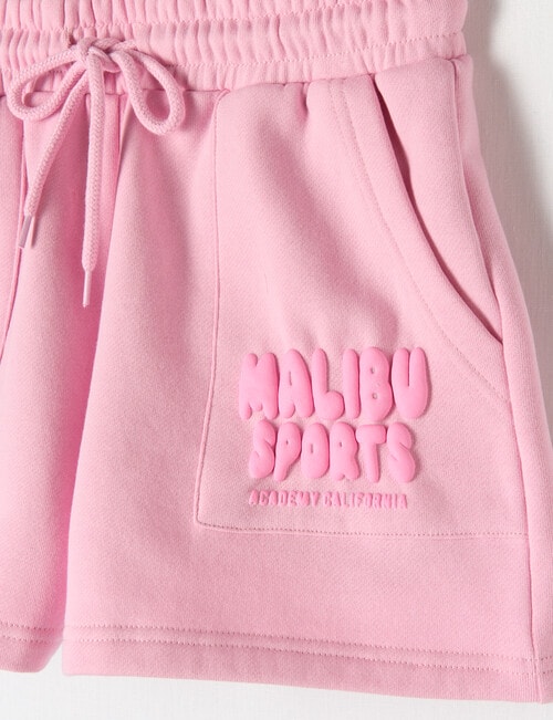 Switch Malibu Fleece Short, Pink Fondant product photo View 02 L
