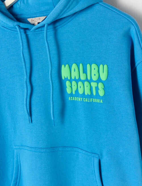 Switch Malibu Oversized Hoodie, Bluebell product photo View 03 L