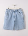 Switch Denim Jort, Light Blue product photo View 03 S