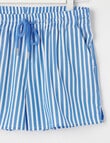 Switch Cotton Stripe Shorts, Bluebell product photo View 04 S