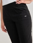 Line 7 Rolled Hem Capri, Black product photo View 04 S