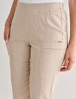 Line 7 Rolled Hem Capri, Sand product photo View 04 S